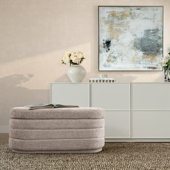 Darling Bench Ottoman Taupe