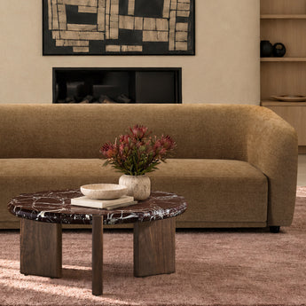 Sienna 3 Seater Sofa Caramel