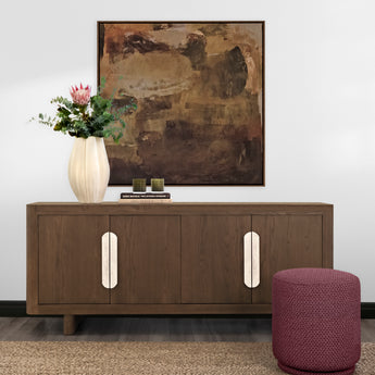 Serena Swivel Stool  Marsala