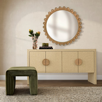 Lamrock Buffet  Natural Grasscloth