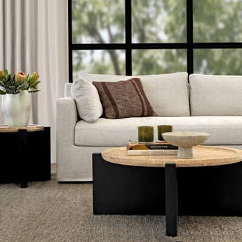 Portland Travertine Coffee Table