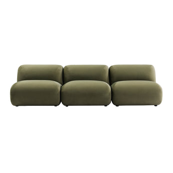 Infinity 3 Seat Modular Sofa Without Arms Sage