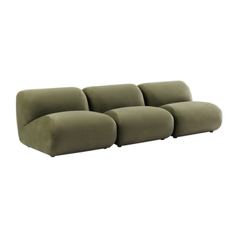 Infinity 3 Seat Modular Sofa Without Arms Sage