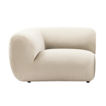 Infinity Left Arm Chair Taupe