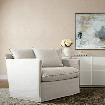 Malibu Occasional Arm Chair Natural