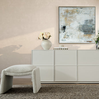Manhattan Stool Ivory