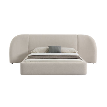 Diva Queen Bed  Natural