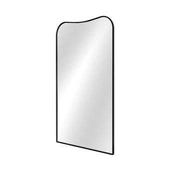Belle Floor Mirror  Black
