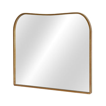 Belle Wall Mirror  Antique Gold