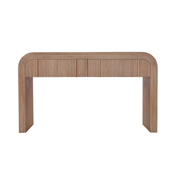 Bishop Console Table  Natural Ash