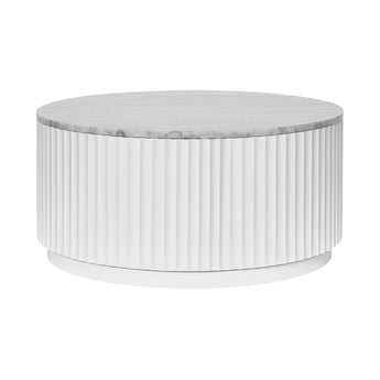 Forma Marble Coffee Table White