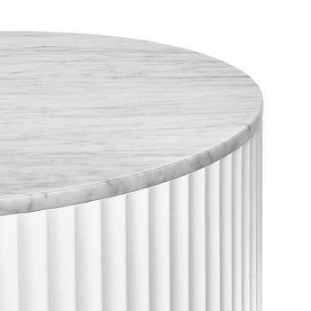 Forma Marble Coffee Table White