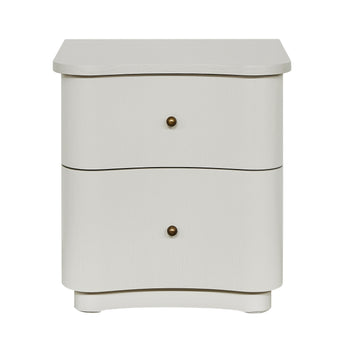 Ora Bedside Table Porcelain