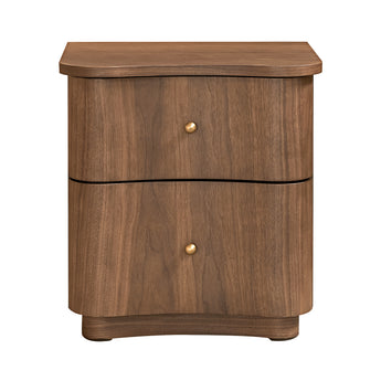 Ora Bedside Table Walnut