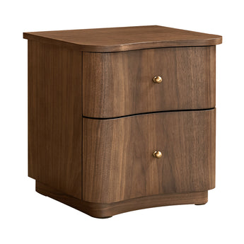 Ora Bedside Table Walnut