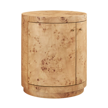 Sera Bedside Table Burlwood
