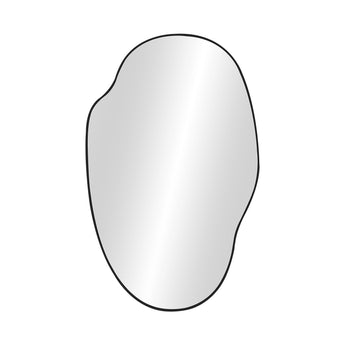 Topia Wall Mirror Large Black